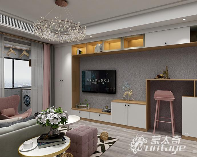 89㎡北歐兩居，硅藻泥有愛有溫度